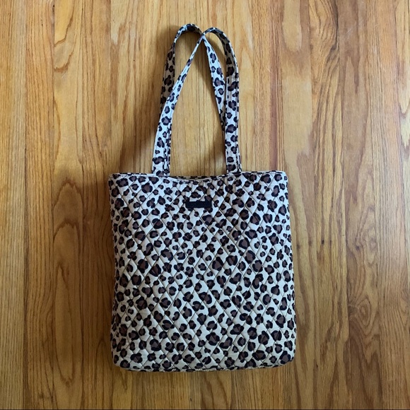 Vera Bradley Handbags - VERA BRADLEY Leopard Quilted Tote Bag